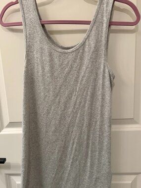 Amazon Essentials Women's Tank Top- Gray L #5213